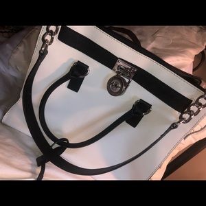 White/Black Michael Kors Purse
